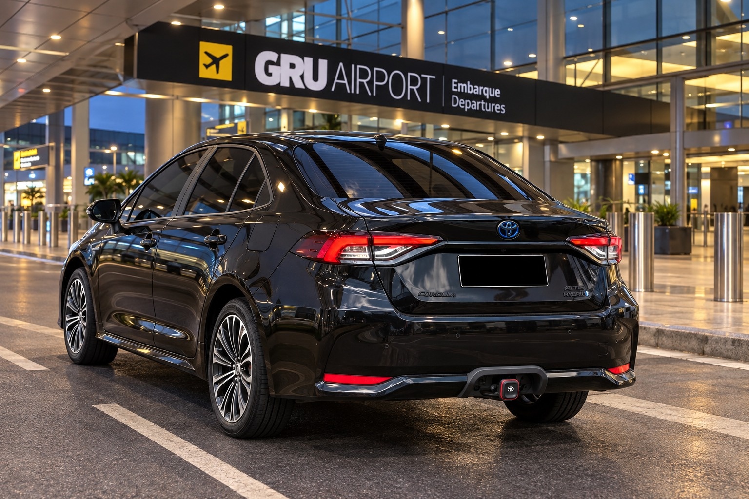 Toyota Corolla Altis Premium Hybrid preto
